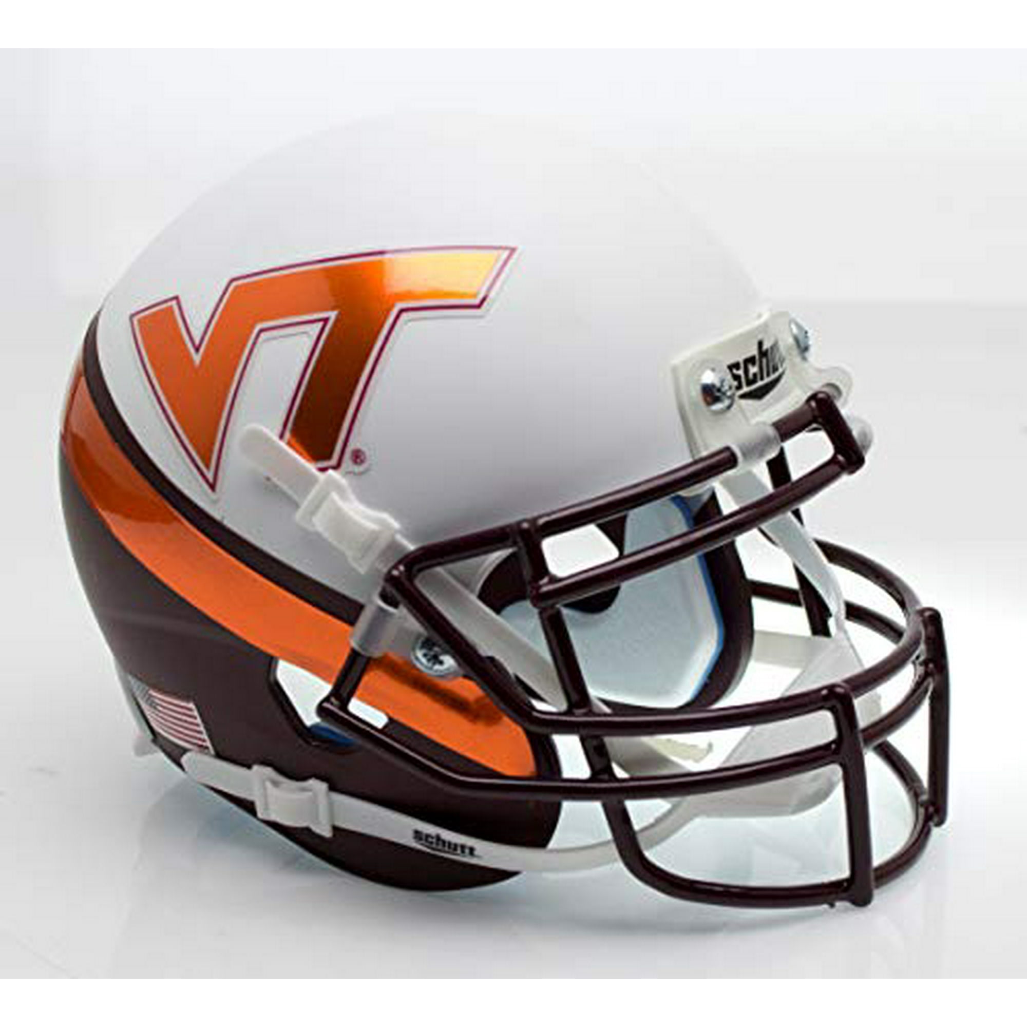 Schutt NCAA Virginia Tech Hokies Mini Authentic XP Football Helmet